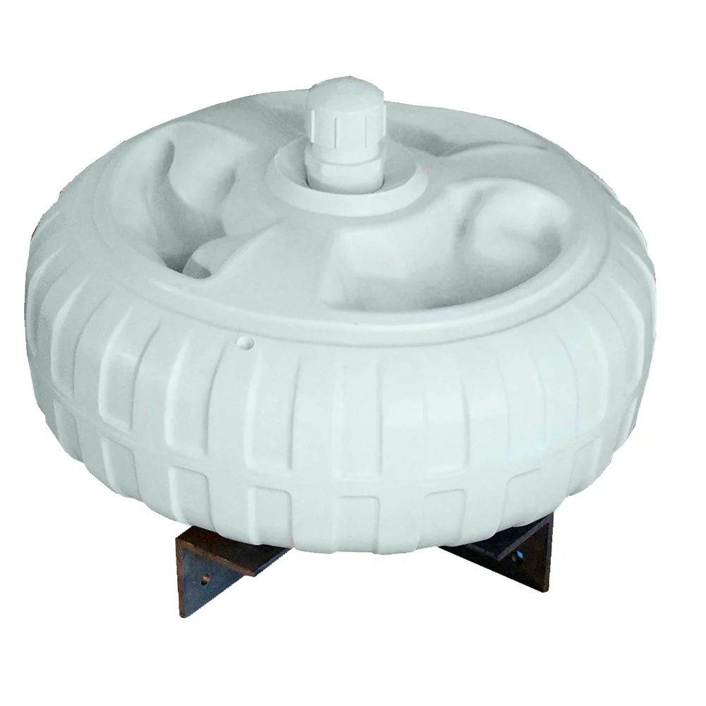 Dock Edge Inflatable Dock Wheel - 18" - White - Atlantic Marine Depot